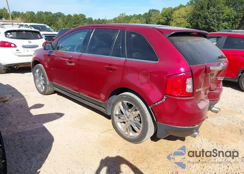 2013 Ford Edge Limited z USA, uszkodzony, nr VIN 2FMDK3K94DBC64458